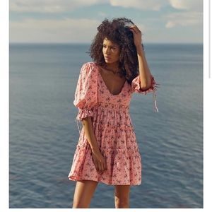 Eddy Mini Puff Sleeve Dress